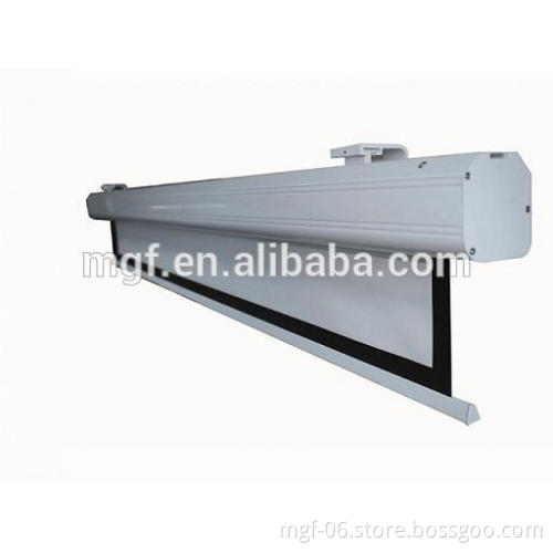 70"-150"Linda Electric Projector Screen with aluminum housing /motorized projection screen
